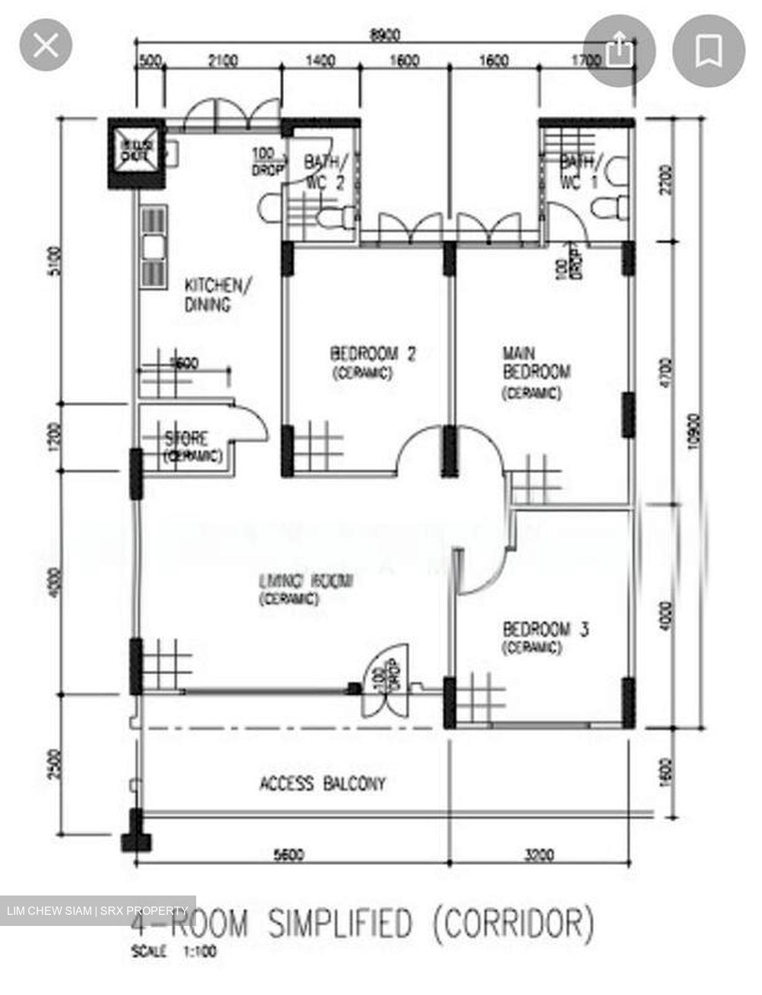 Blk 163 Tampines Street 12 (Tampines), HDB 4 Rooms #532613271